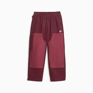 Women’s Two-Tone Burgundy Workwear Pants